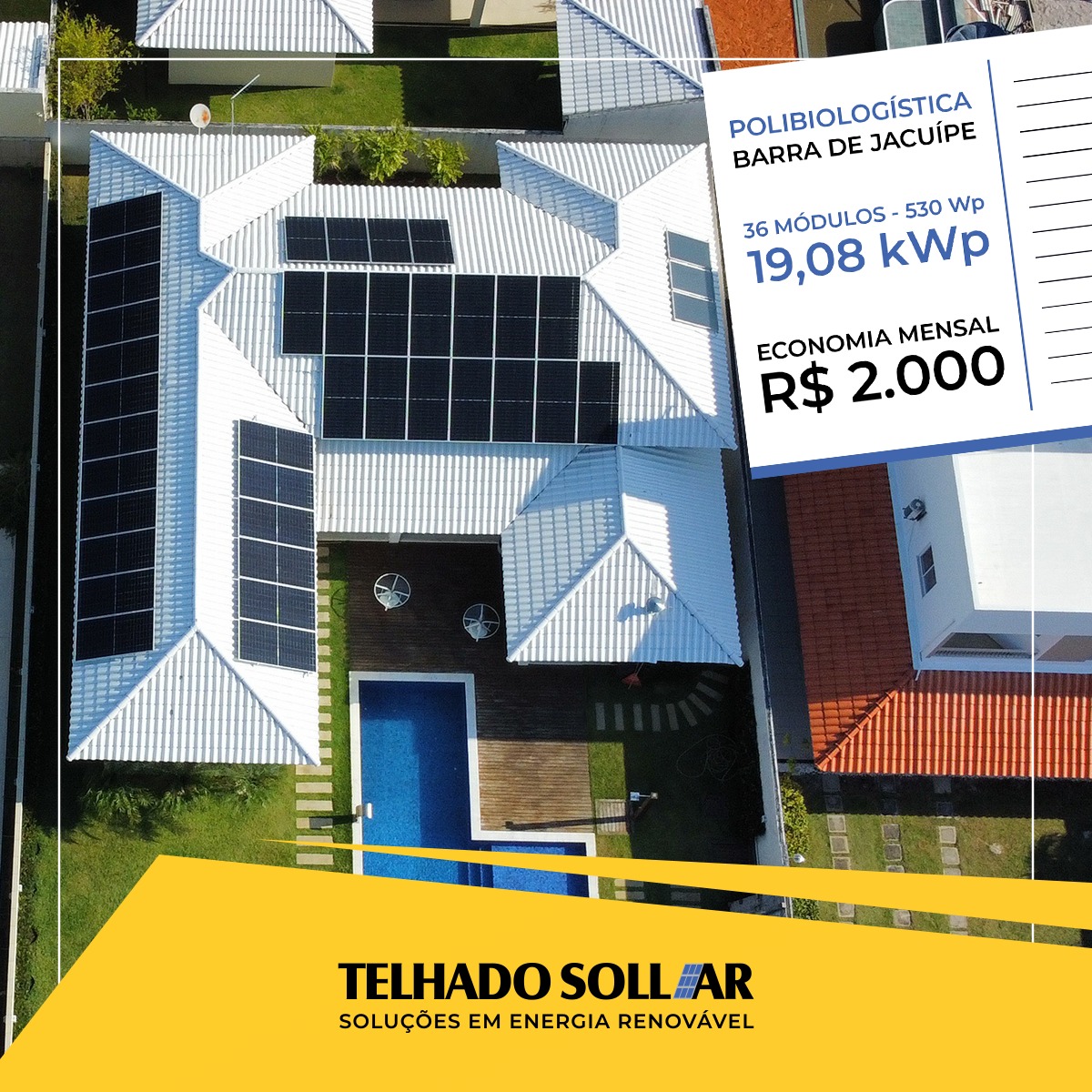 Usina Salvador - 13,75 kWp